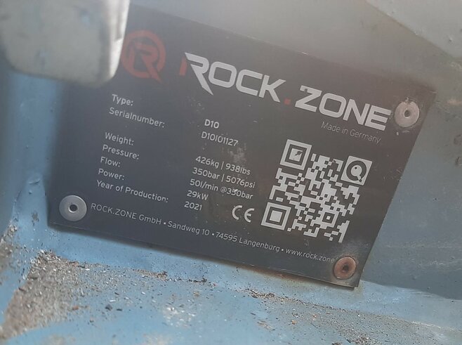 Rockwheel Anbaufräse D10