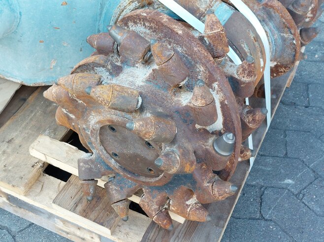 Rockwheel Anbaufräse D10