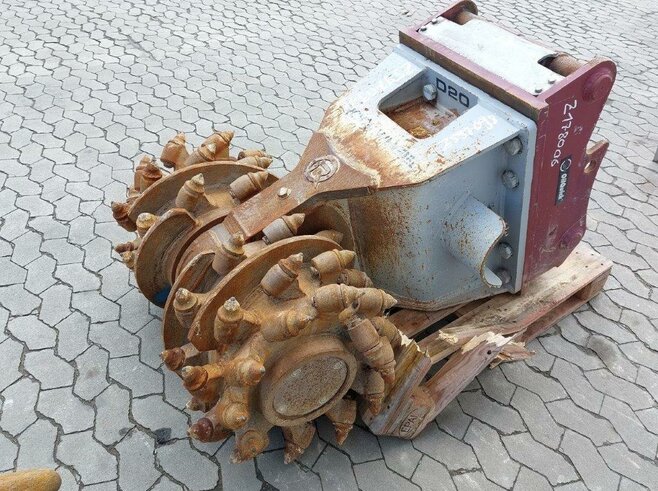 Rockwheel Anbaufräse D20