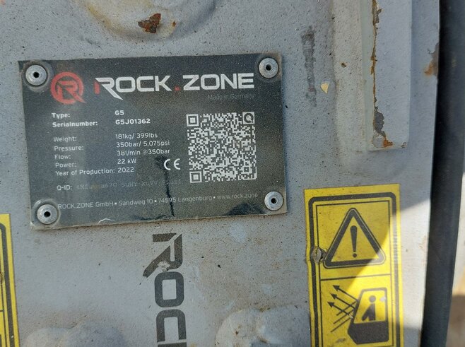 Rockwheel Anbaufräse G5