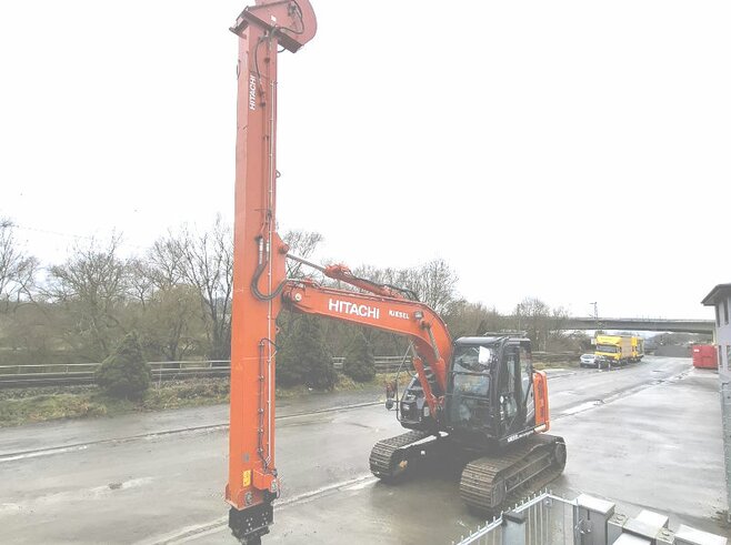 Hitachi ZX135US-6 Teledipper