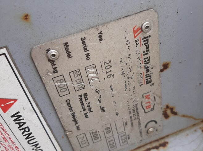 Inan Makina Hydraulikhammer MTB85DHX