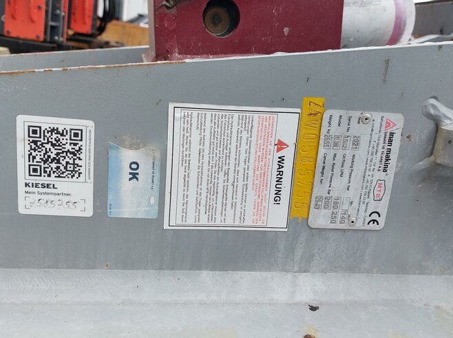 Inan Makina Hydraulikhammer MTB265DHX