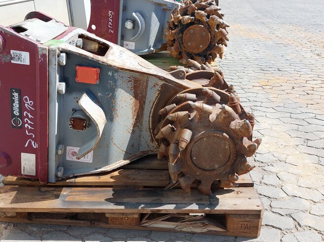 Rockwheel Anbaufräse D15