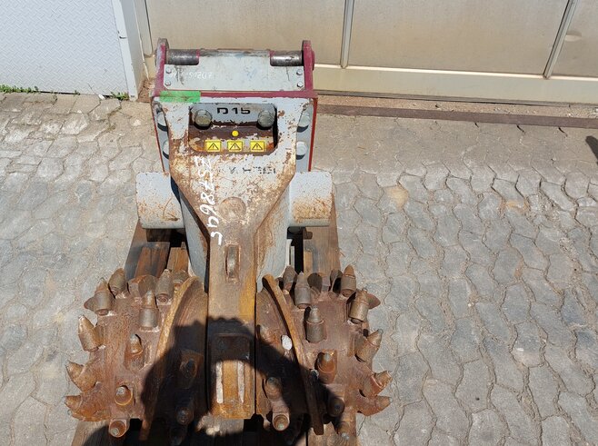 Rockwheel Anbaufräse D15