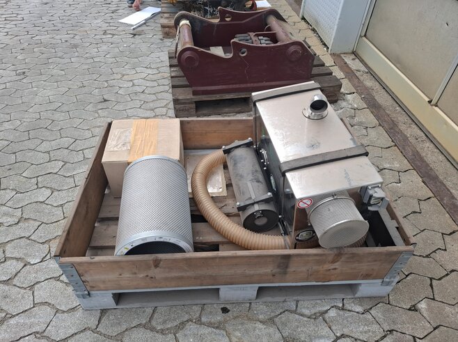 Seka Schutzbelüftungsanlage für Baumaschinen