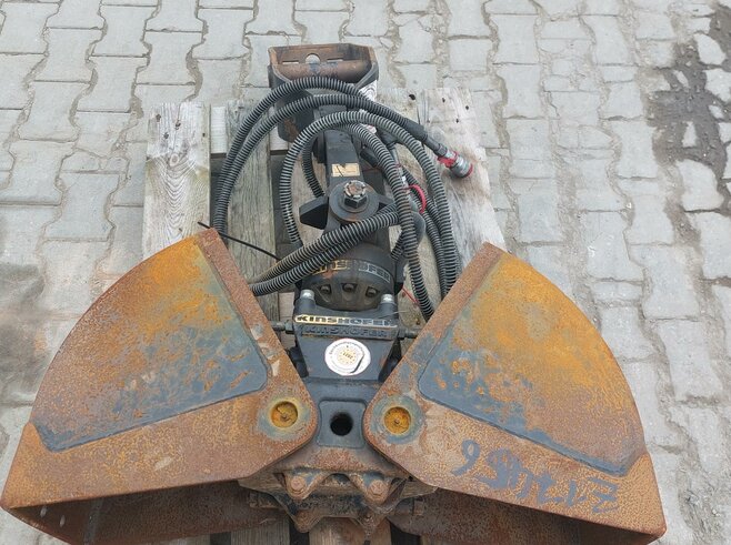 Kinshofer  Zweischalen-Tiefbaugreifer C035H-350