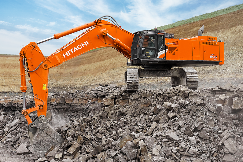 Hitachi  Duża koparka gąsienicowa Hitachi ZX890-7 