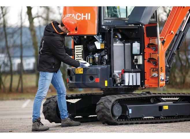 印象のデザイン Mini koparka ZX55U-6 Hitachi gąsienicowa 口紅