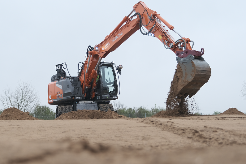 Hitachi  ZX155W-7